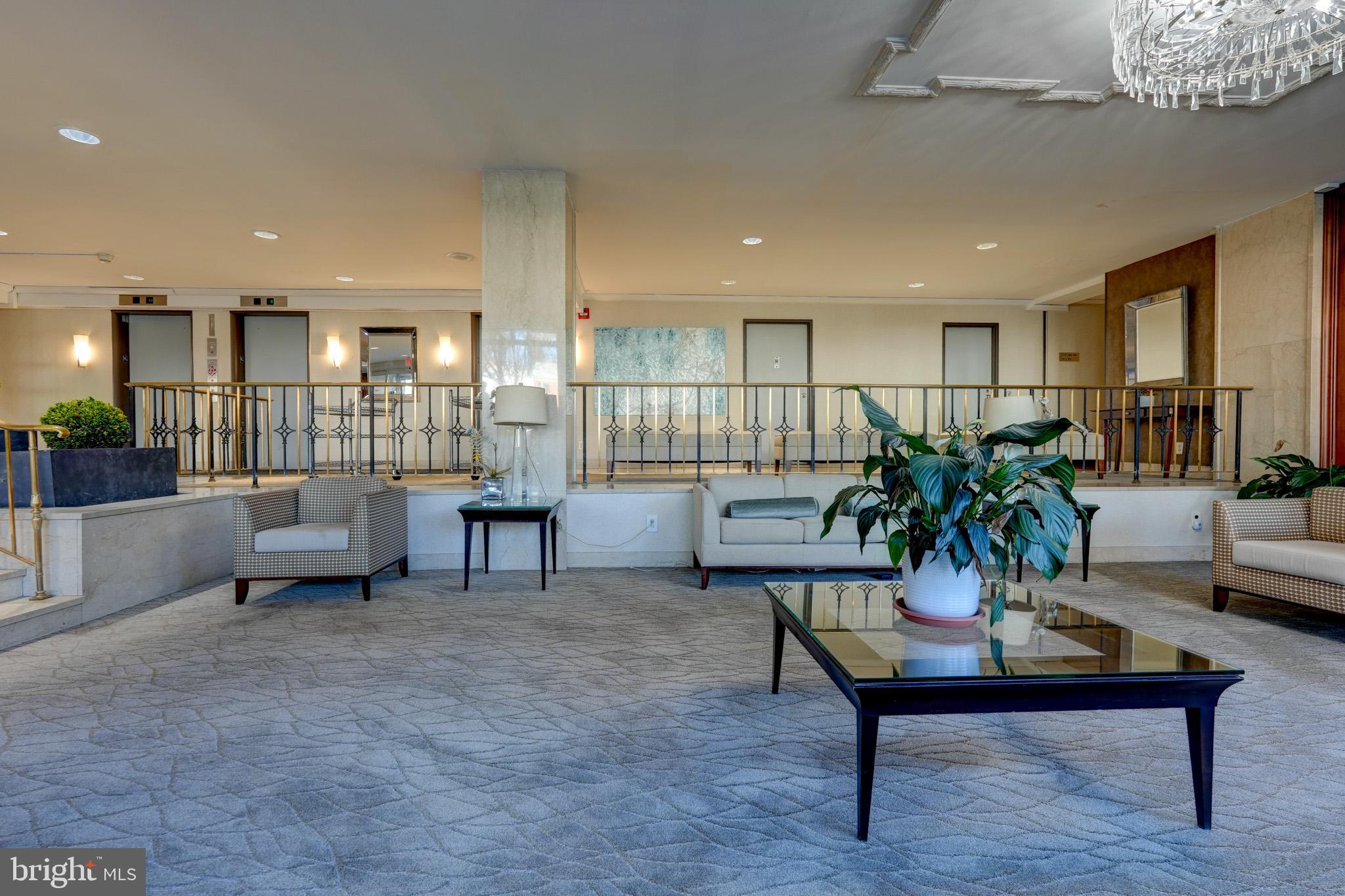 1900 Lyttonsville Road, Unit 211 Silver Spring, MD 20910 - Photo 34 of 46 a living room with furniture and a potted plant