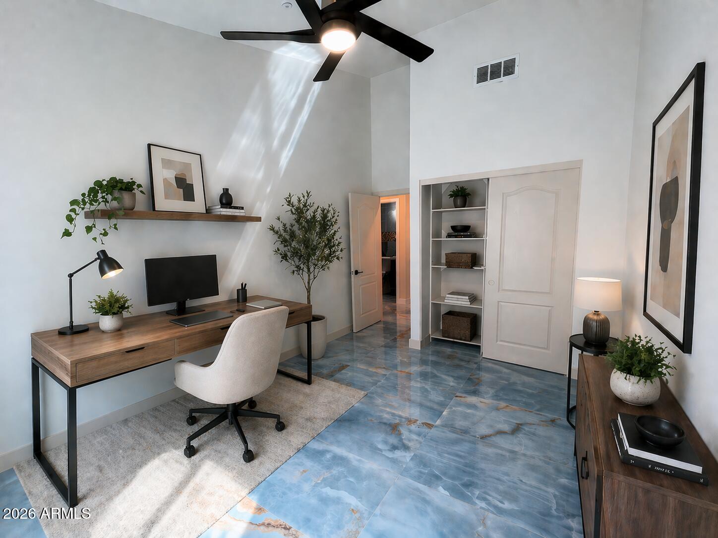 8709 East Gail Road Scottsdale, AZ 85260 - Photo 17 of 31 Virtually Altered Bedroom/ Office