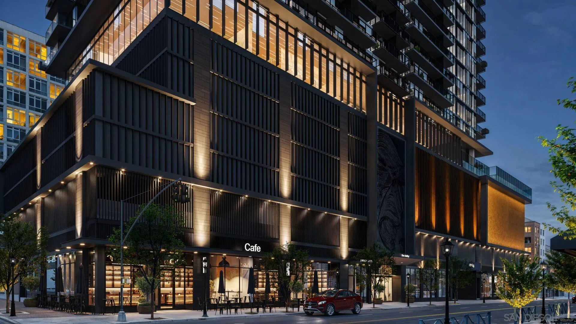 1331 Columbia Street, Unit 3603 San Diego, CA 92101 - Photo 12 of 14 a view of street with buildings