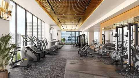 a view of swimming pool with outdoor seating