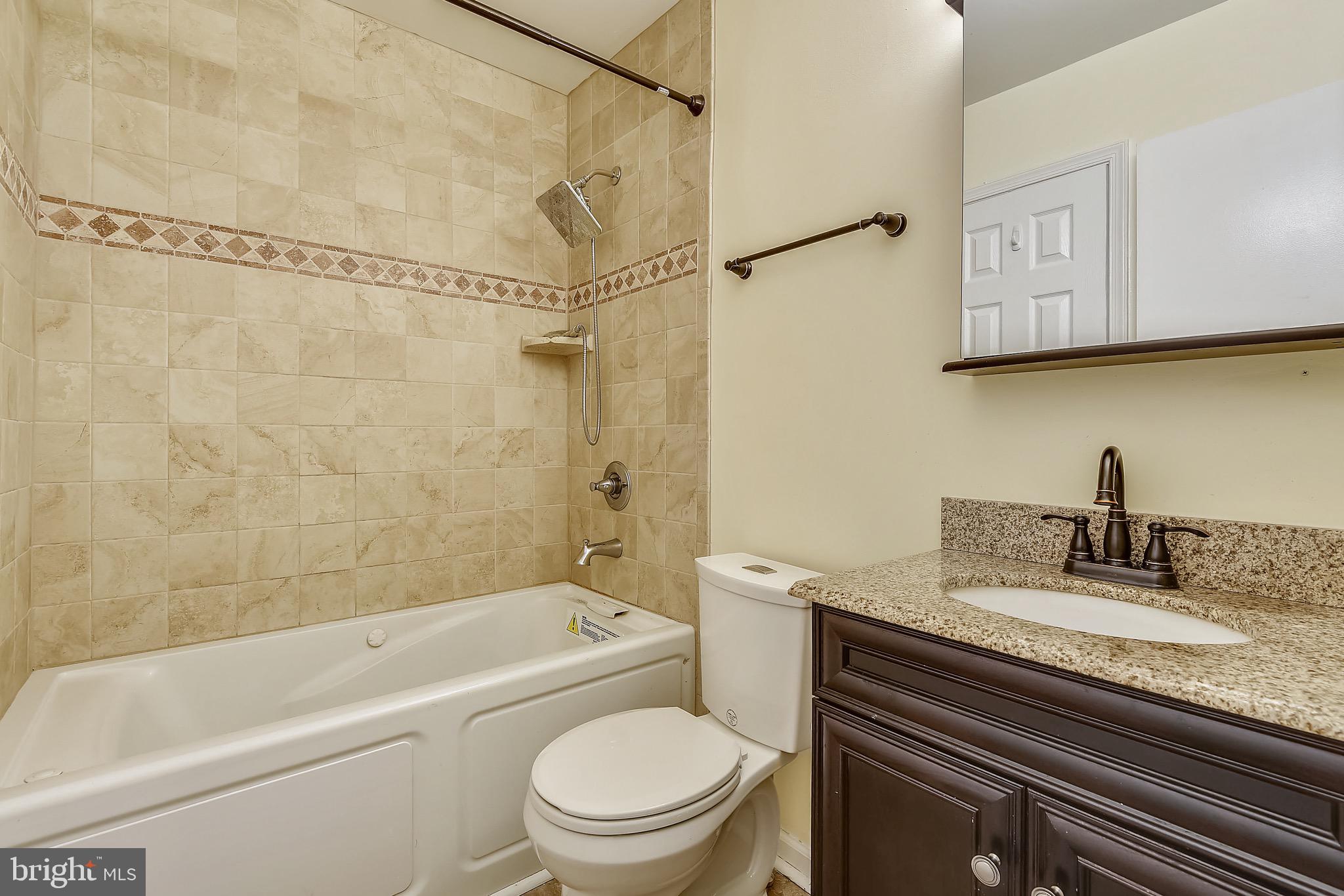3028 Shepperton Terrace Silver Spring, MD 20904 - Photo 18 of 49 Upper level bathroom- attached to primary bedroom.