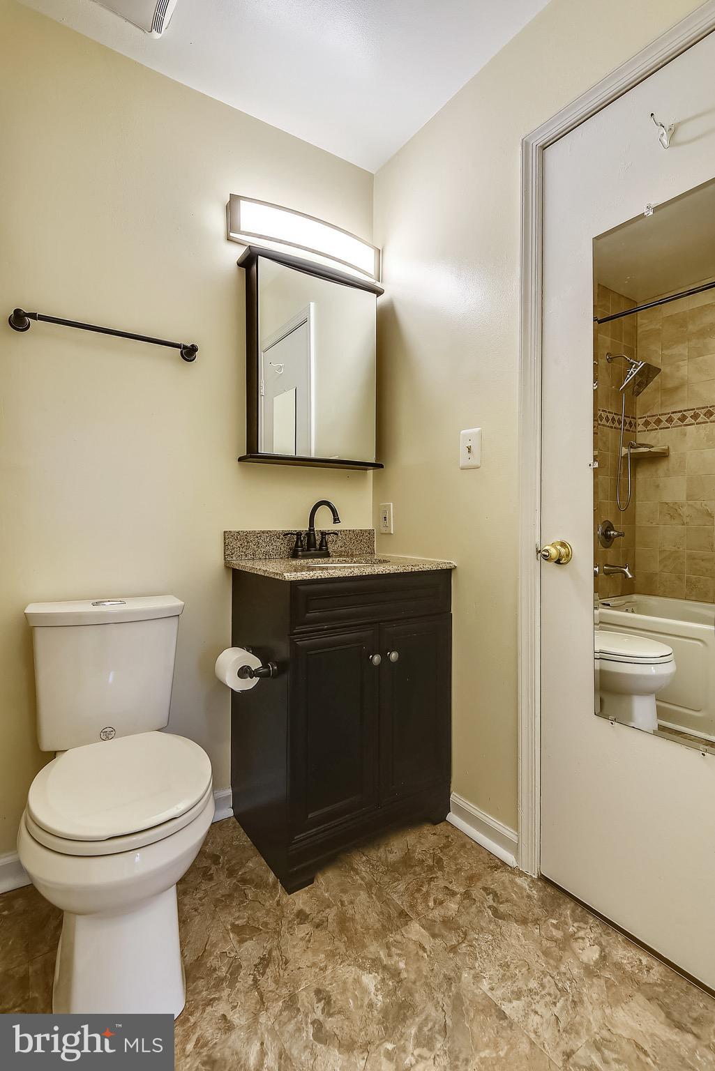 3028 Shepperton Terrace Silver Spring, MD 20904 - Photo 23 of 49 Upper level bathroom- all new fixtures.