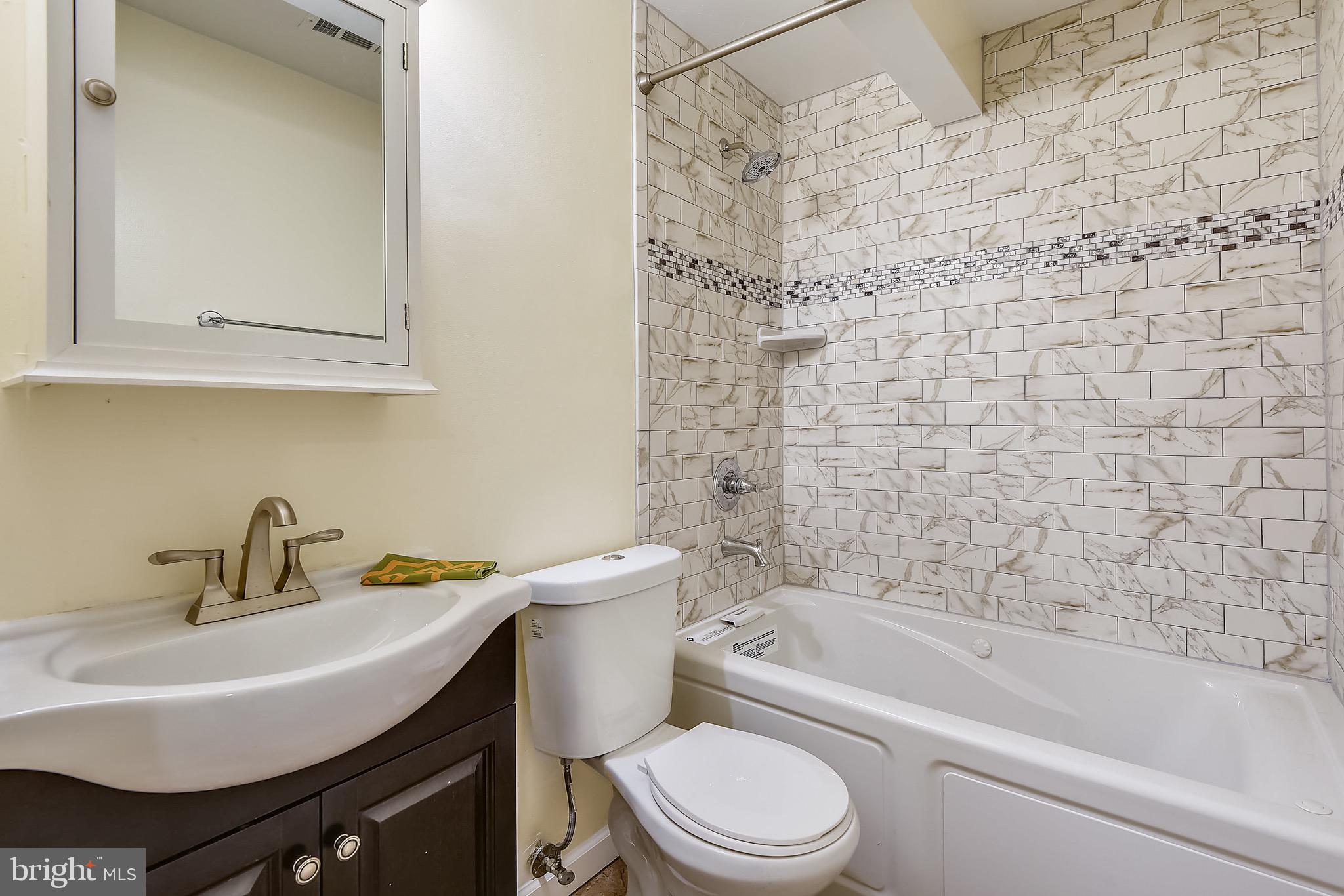 3028 Shepperton Terrace Silver Spring, MD 20904 - Photo 31 of 49 Lower level full bath - all new fixtures, jet tub.
