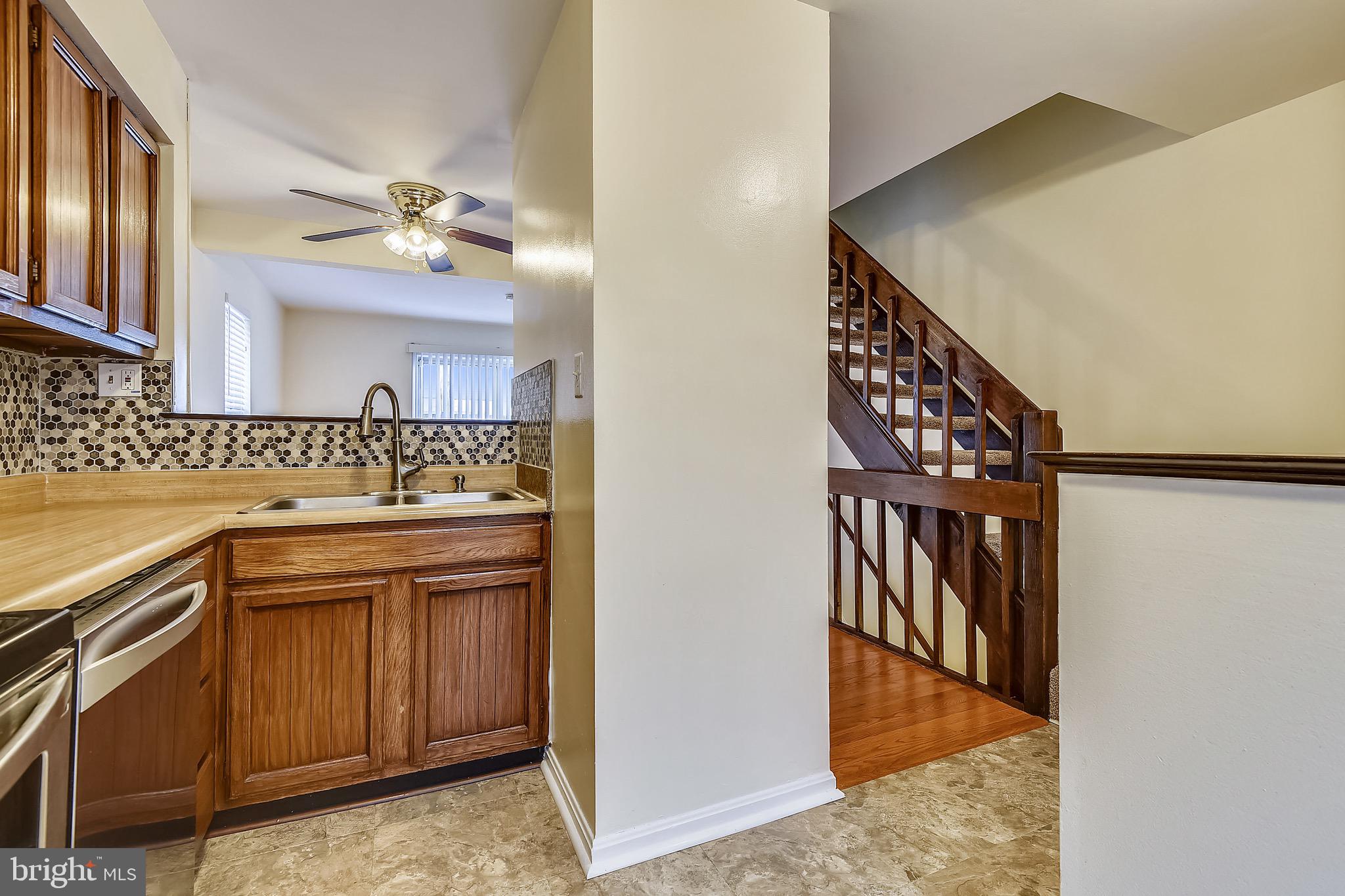 3028 Shepperton Terrace Silver Spring, MD 20904 - Photo 8 of 49 Floating contemporary staircase - so cool!