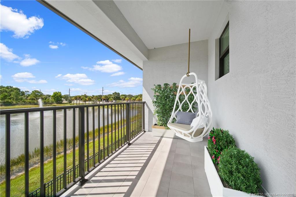 3653 Magnolia Rdg Lane Palm City, FL 34990 - Photo 17 of 17 Balcony from model - no lake view