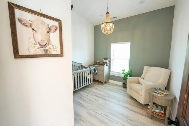 a view of a lake with a mountain