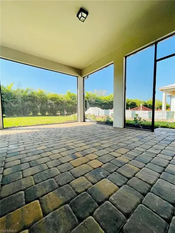 a view of an ocean and a mountain