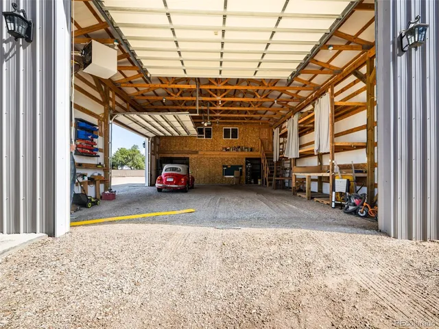 a view of parking area