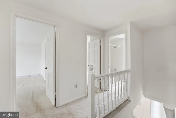 a view of a room with staircase