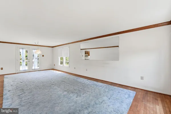 wooden floor in an empty room