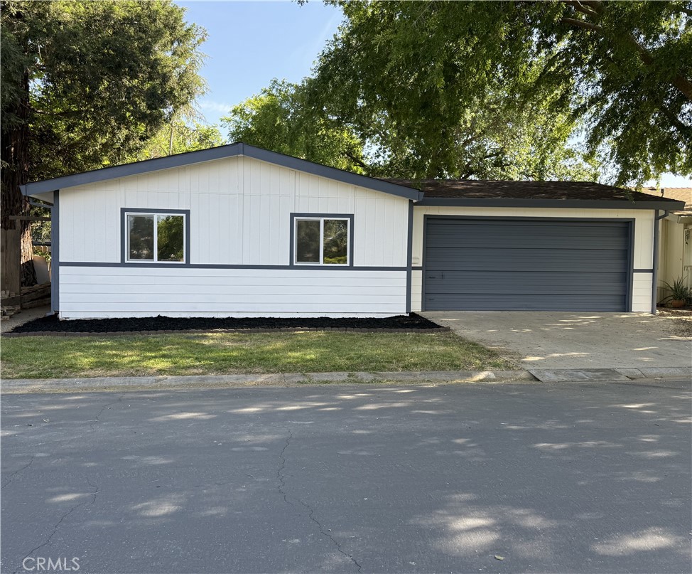 a front view of house with yard