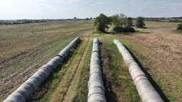 34153 Rochen Road Waller, TX 77484 - Photo 18 of 21 a view of swimming pool with a lake and outdoor seating