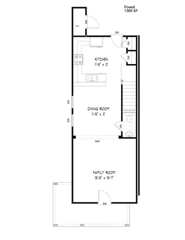 a picture of a floor plan
