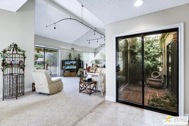a view of living room and window