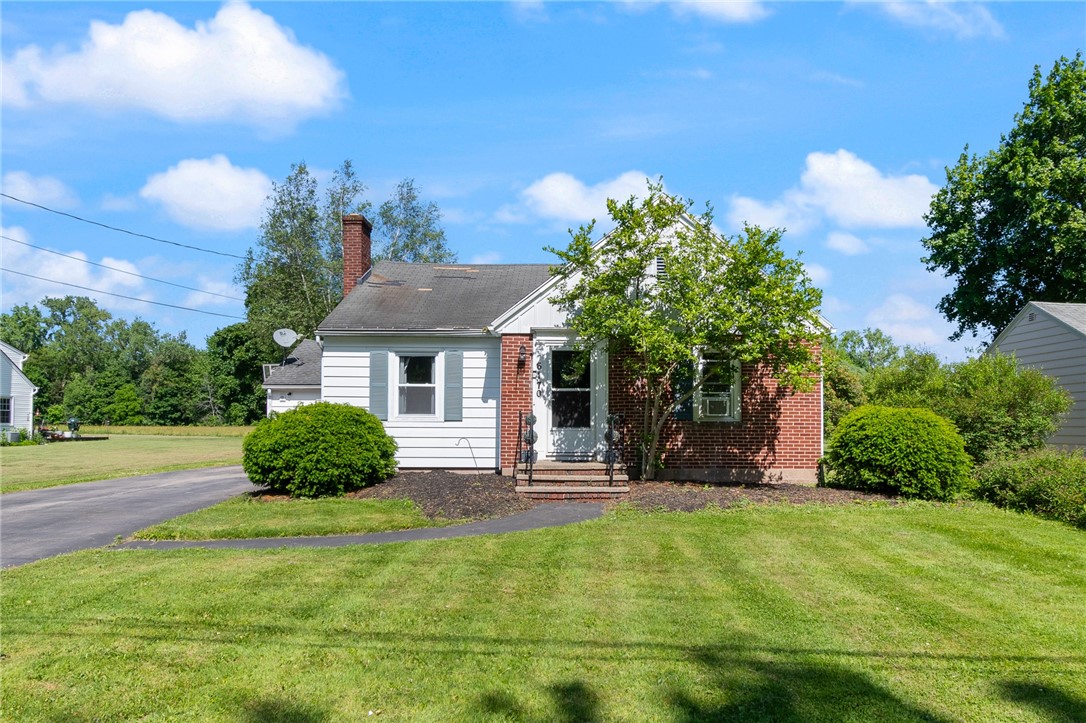 This adorable ranch has two bedrooms on the first