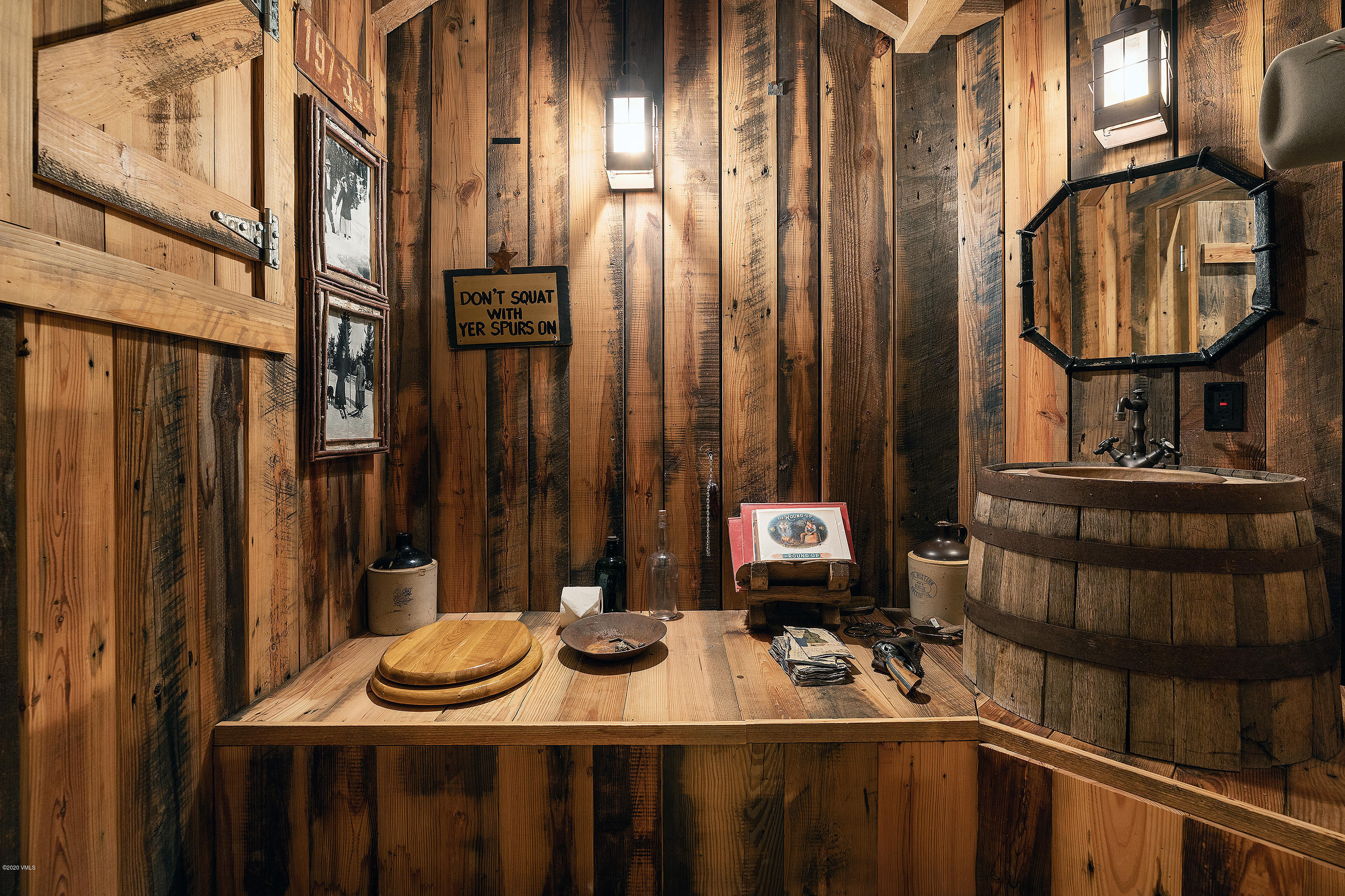 3389 Daybreak Ridge Road Avon, CO 81620 - Photo 15 of 24 a bathroom with a sink and a mirror