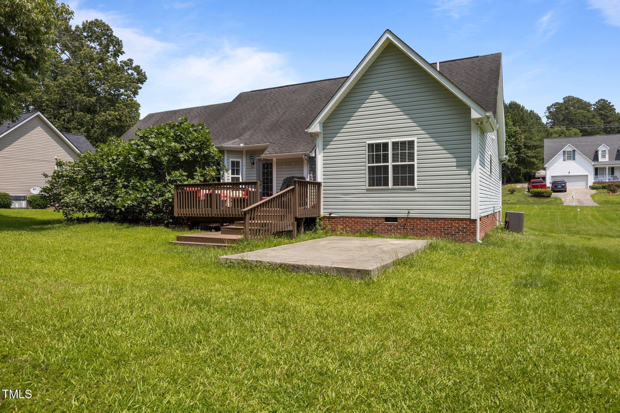 106 Oak Road Butner, NC 27509 - Photo 34 of 37 Rear Exterior