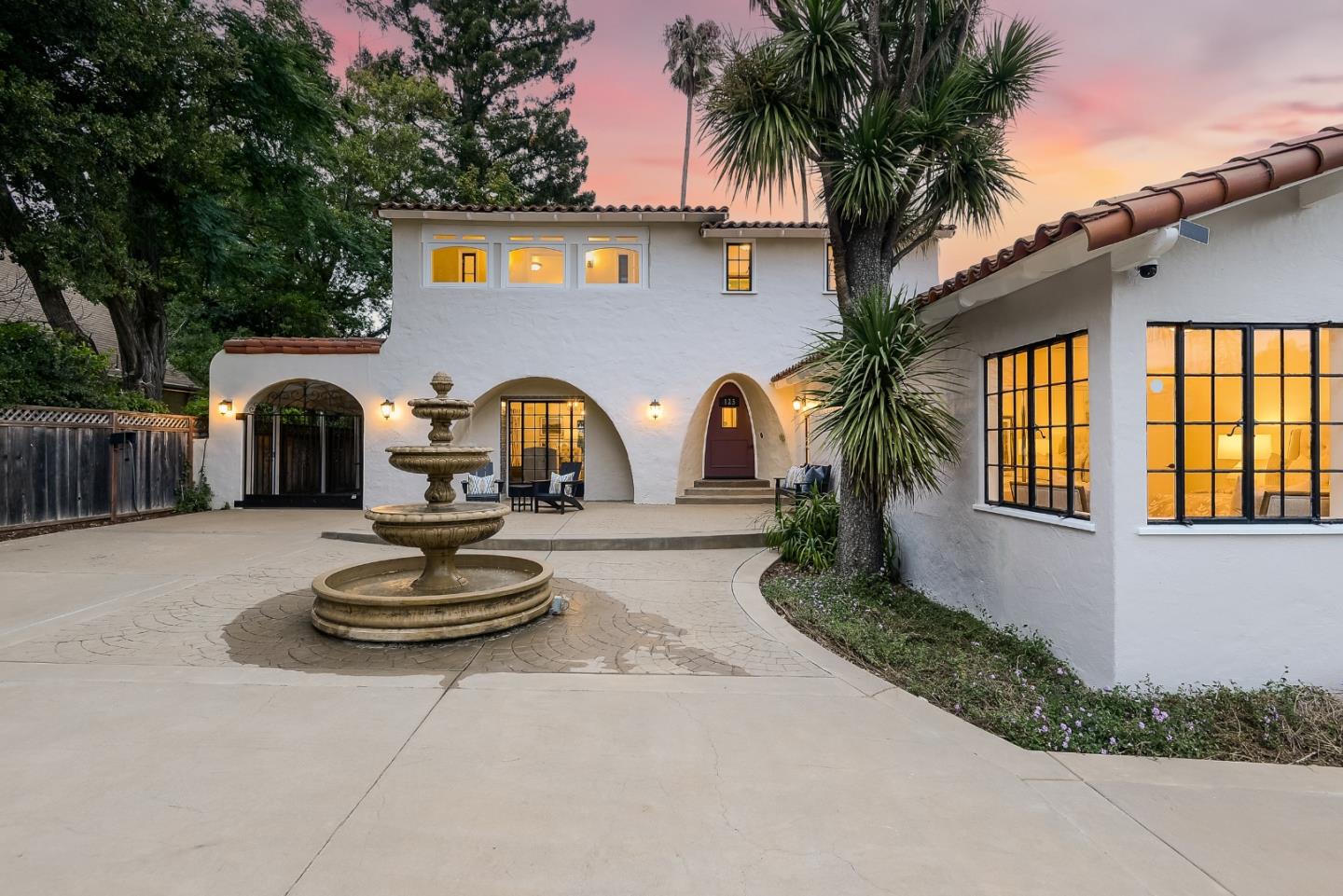 125 Alturas Drive Burlingame, CA 94010 - Photo 2 of 59 a front view of house with yard and outdoor seating