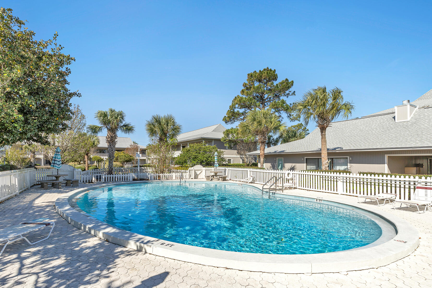3799 East County Highway 30A, Unit D10 Santa Rosa Beach, FL 32459 - Photo 16 of 42 a view of a swimming pool with a patio