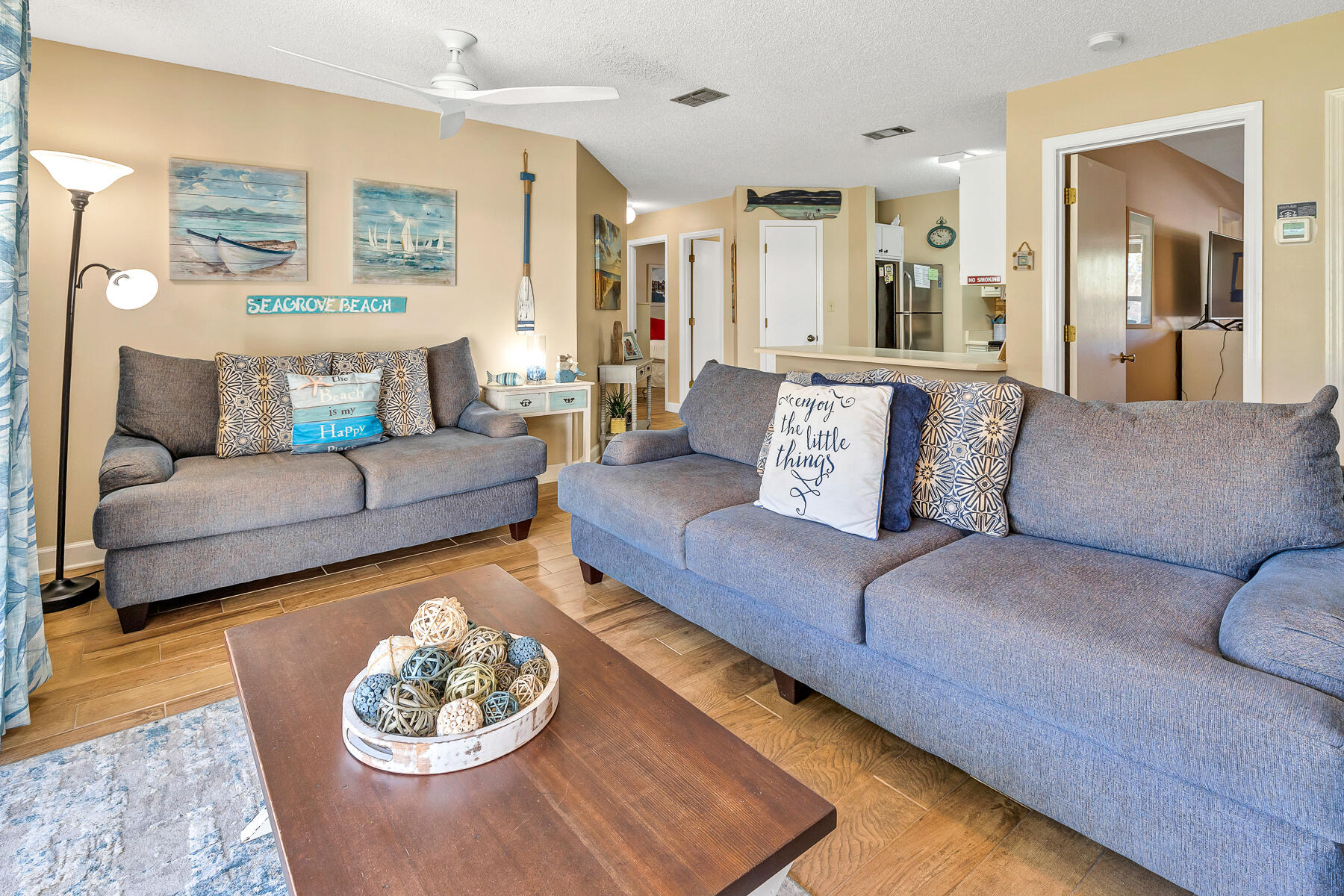 3799 East County Highway 30A, Unit D10 Santa Rosa Beach, FL 32459 - Photo 23 of 42 a living room with furniture and a table