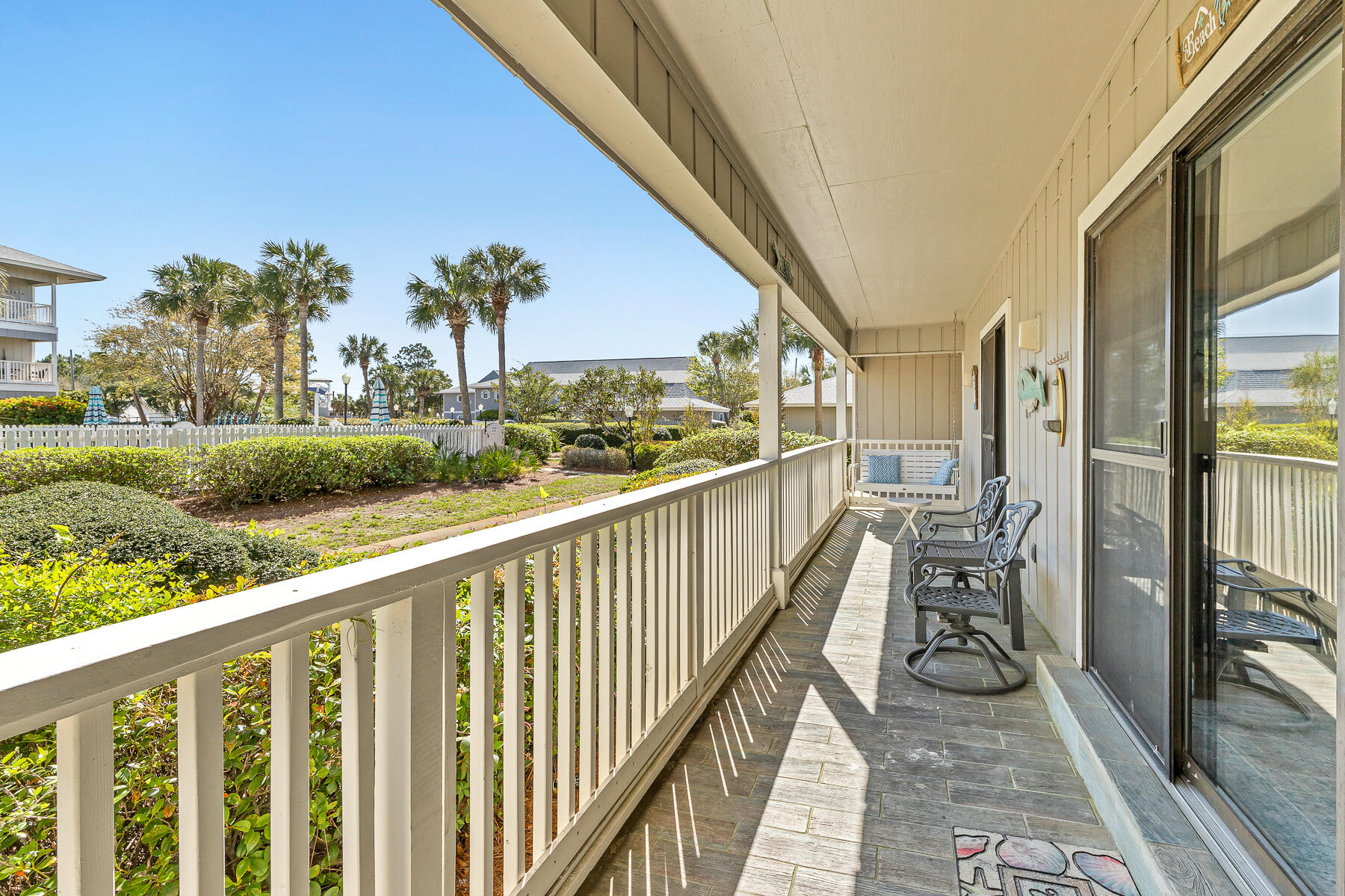 3799 East County Highway 30A, Unit D10 Santa Rosa Beach, FL 32459 - Photo 32 of 42 a view of balcony with furniture