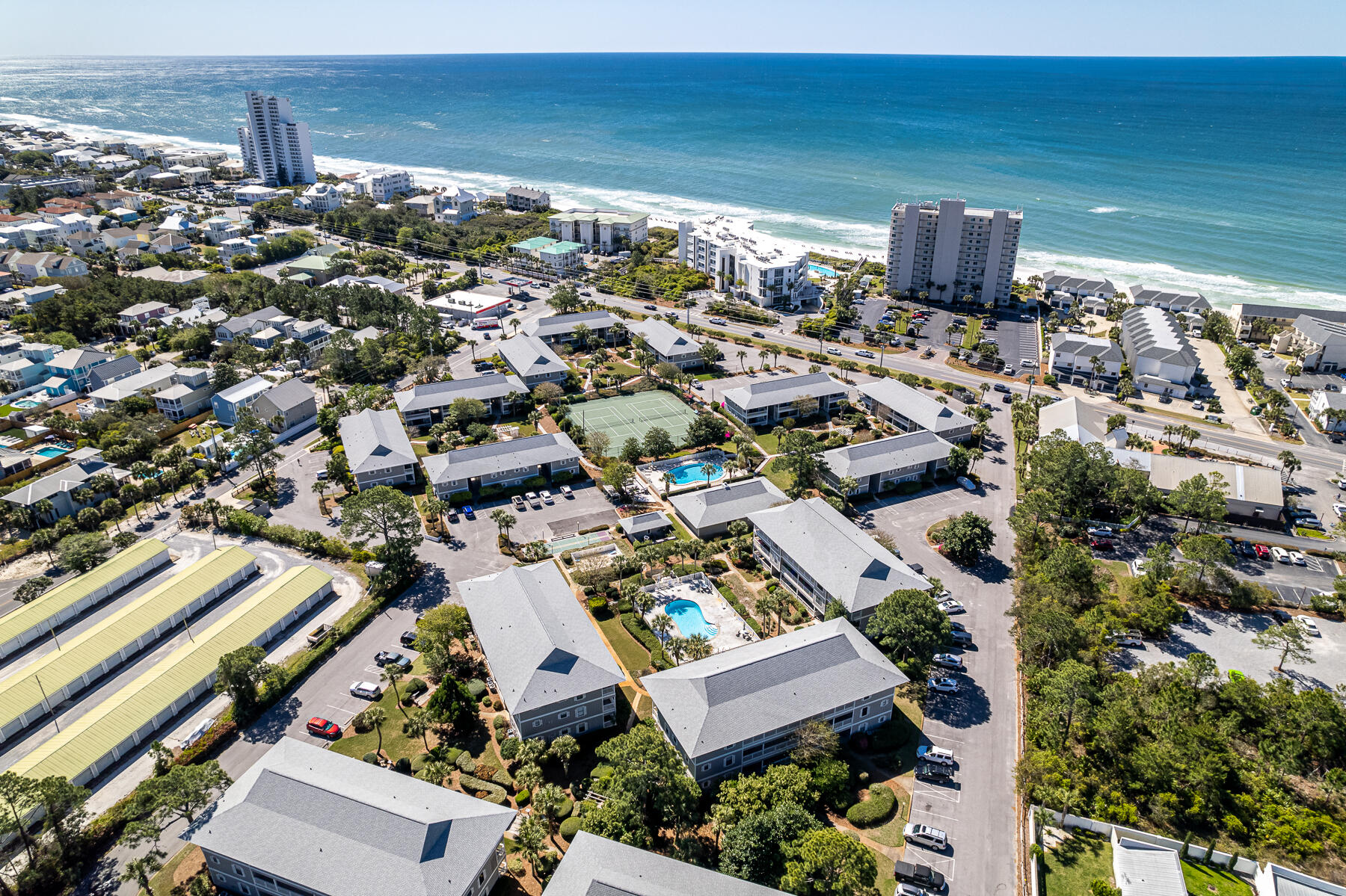 3799 East County Highway 30A, Unit D10 Santa Rosa Beach, FL 32459 - Photo 6 of 42 an aerial view of multiple house