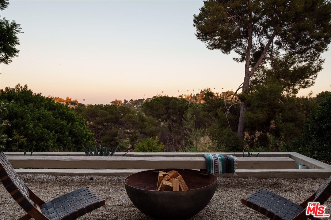 1072 Montecito Drive Los Angeles, CA 90031 - Photo 21 of 30 a view of a swimming pool with a yard