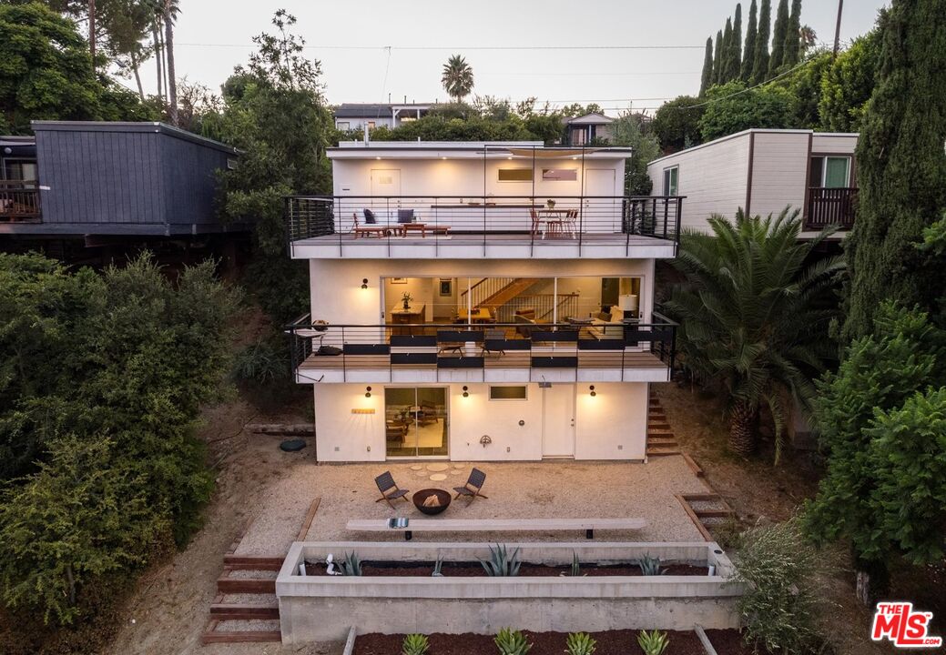 1072 Montecito Drive Los Angeles, CA 90031 - Photo 27 of 30 a view of a water fountain in the backyard