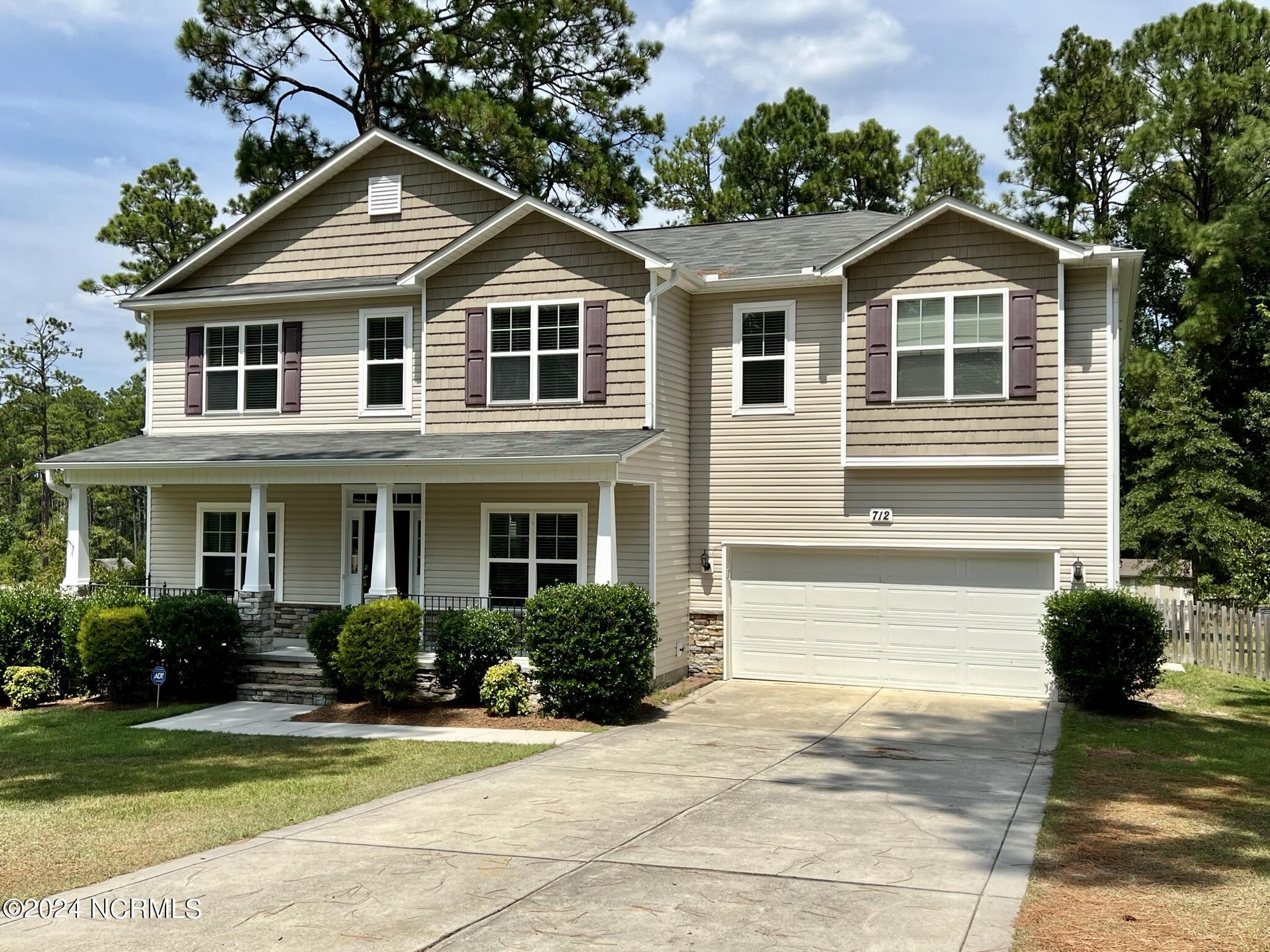 712 Sun Road Aberdeen, NC 28315 - Photo 2 of 39 712 Sun Road Front Side Angle 2