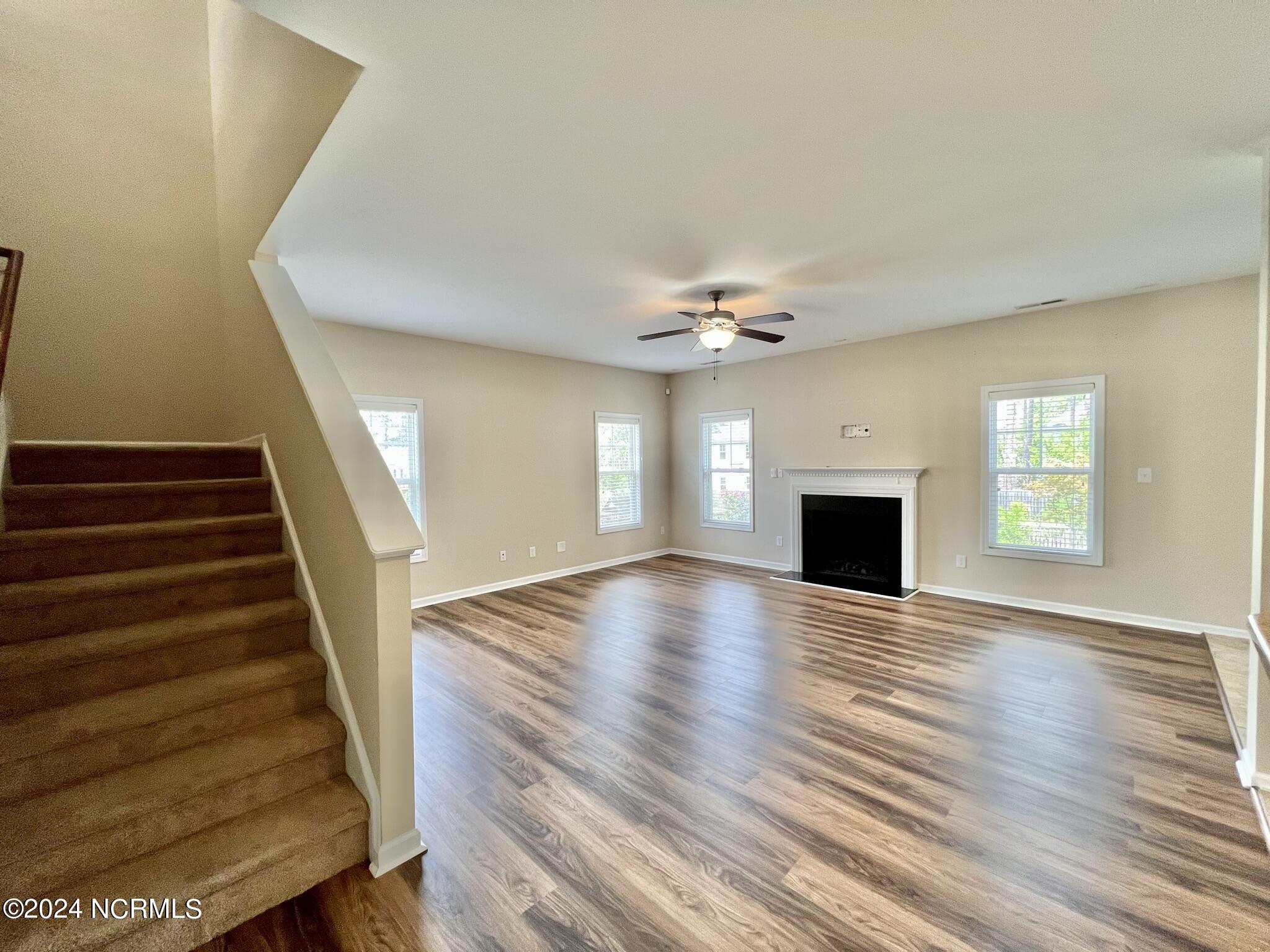 712 Sun Road Aberdeen, NC 28315 - Photo 8 of 39 712 Sun Road Living Stairs