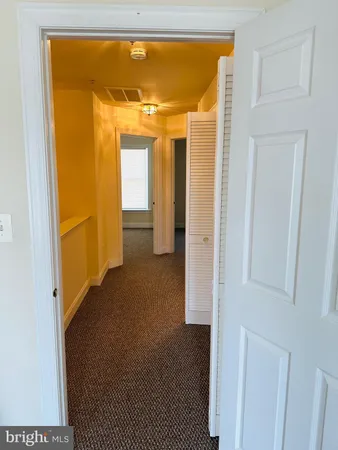 a view of a garage