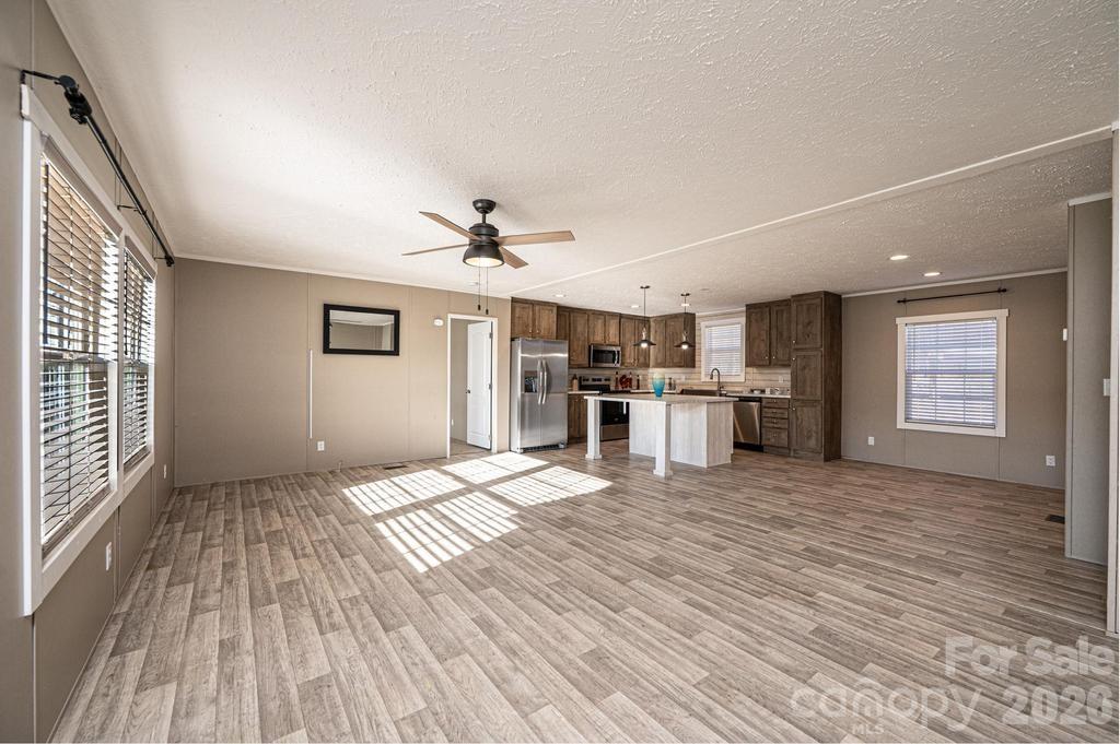 1070 Cottrell Hill Road Lenoir, NC 28645 - Photo 12 of 41 a view of kitchen with sink and wooden floor