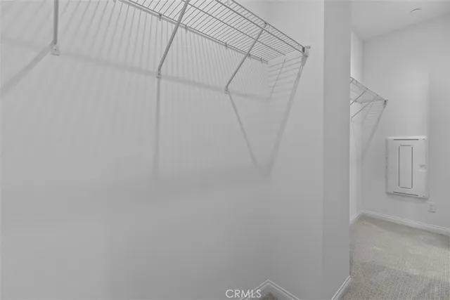 a view of a room with closet