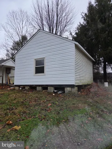 a backyard of a house
