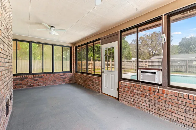 a view of outdoor space yard swimming pool and patio
