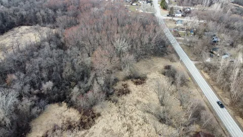 a view of a dry yard