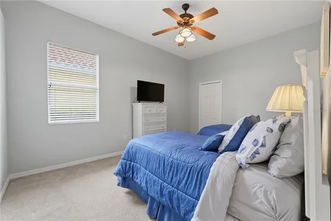 a room with furniture and a window