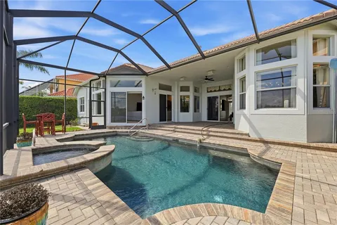 an aerial view of an outdoor space