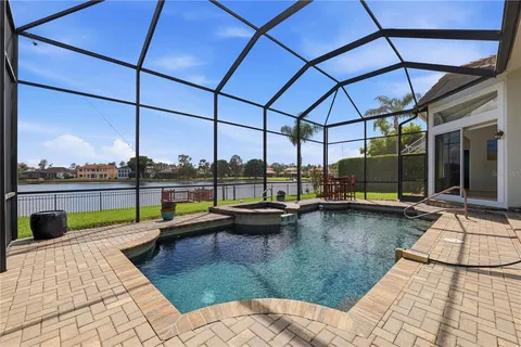 a view of a swimming pool
