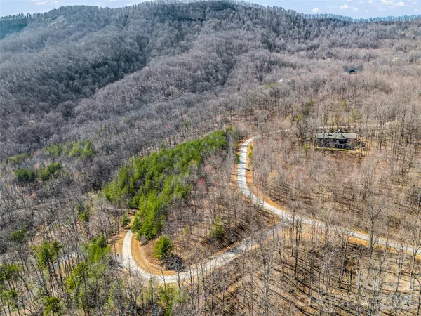 a view of a lake with mountains in the background