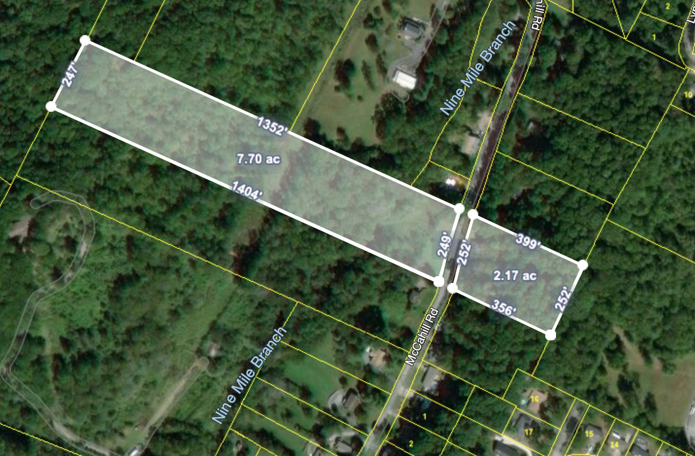 5132 McCahill Road Chattanooga, TN 37415 - Photo 21 of 22 Approximation of New Lot Lines & Acreage