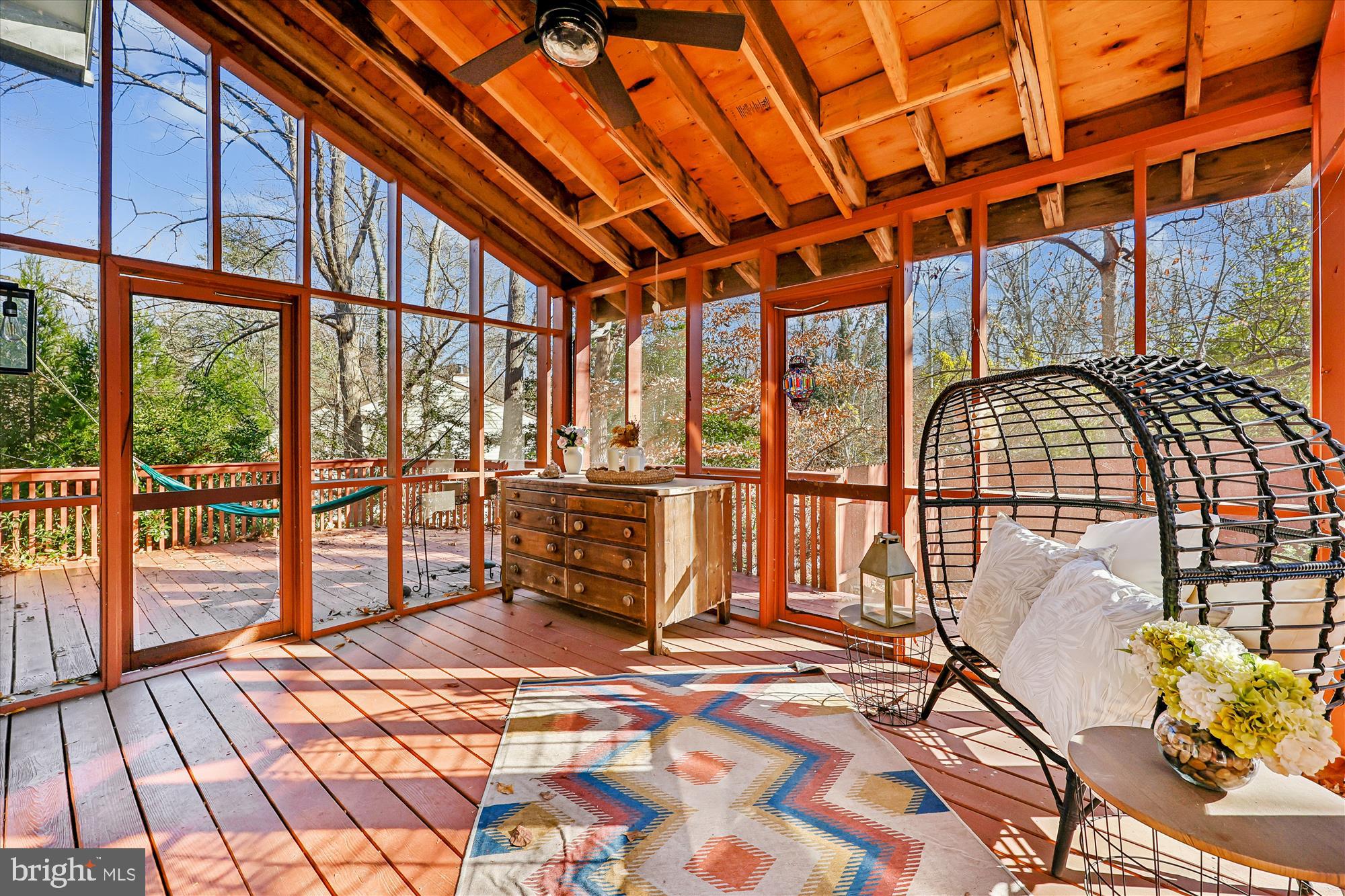 7614 Carteret Road Bethesda, MD 20817 - Photo 16 of 16 Sunlit retreat with nature views.
