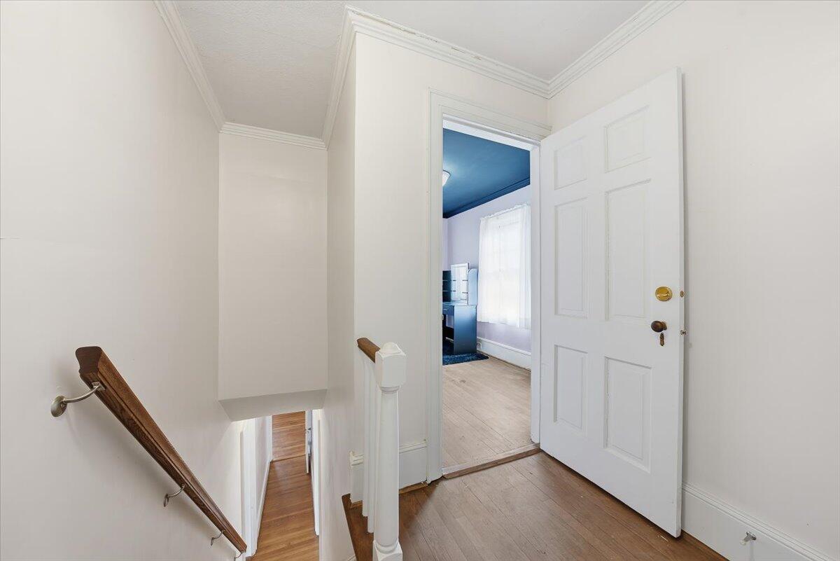 9419 Franklin Street Ferrum, VA 24088 - Photo 44 of 100 a view of a hallway with interior of the house