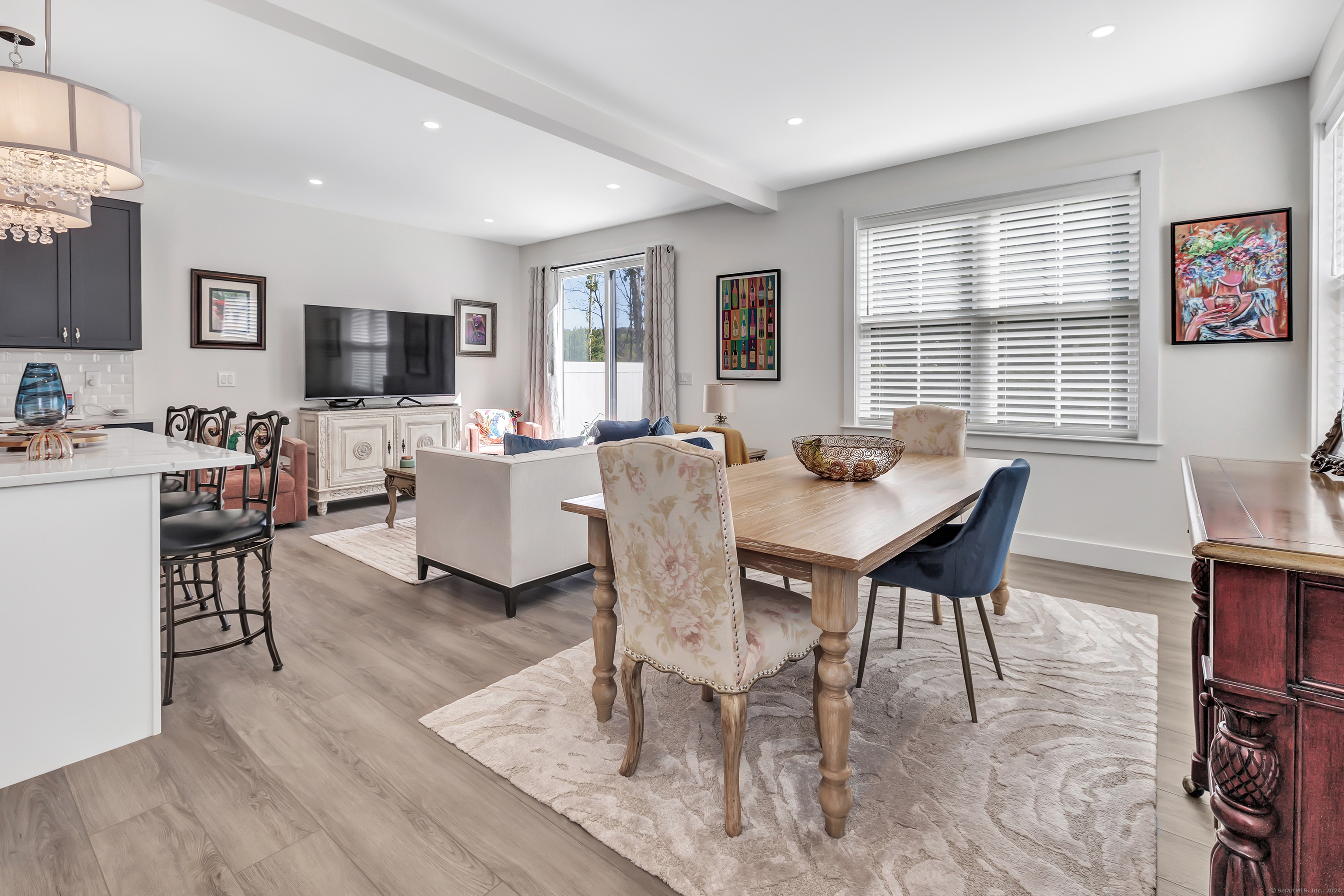37 Old Rte 7, Unit 3 Brookfield, CT 06804 - Photo 11 of 39 a view of a dining room with furniture window and wooden floor