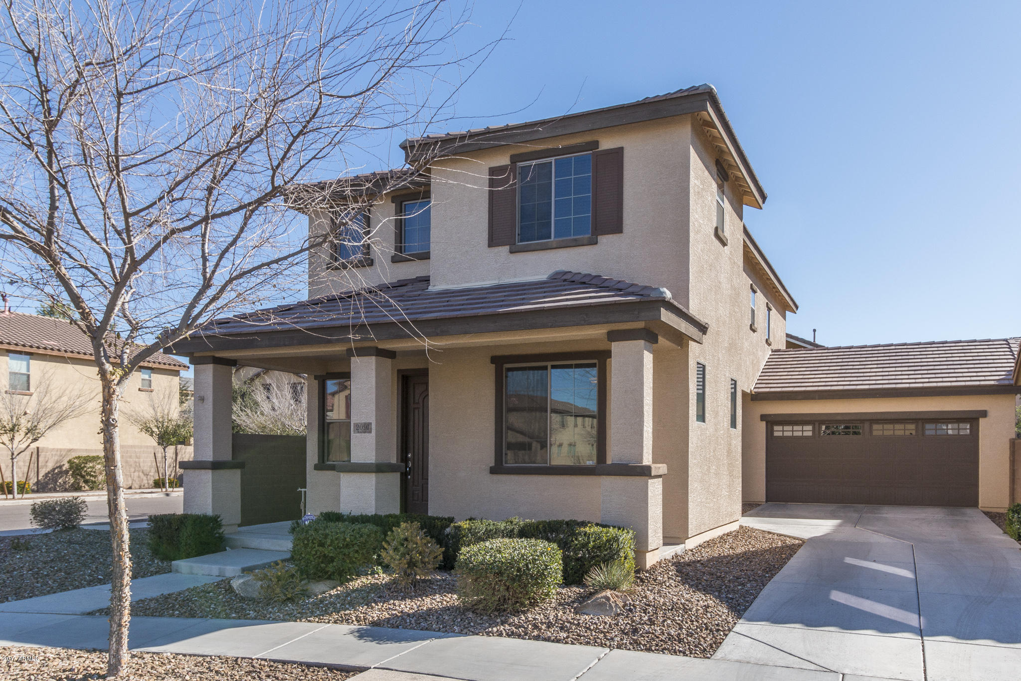 2091 South Martingale Road Gilbert, AZ 85295 - Photo 1 of 26 1) FRONT OF HOME