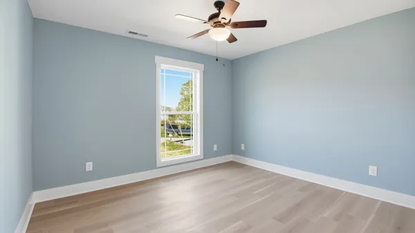 wooden floor in an empty room