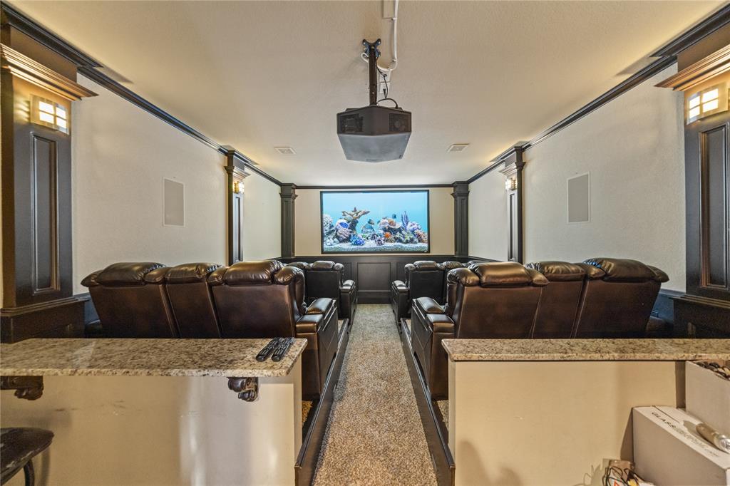 6925 Sky Road Joshua, TX 76058 - Photo 14 of 37 Media room, all equipment and chairs can stay with home.