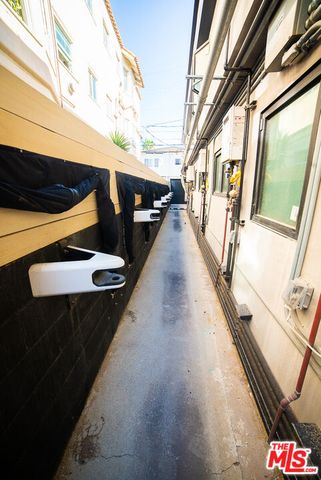 a balcony view with an outdoor space