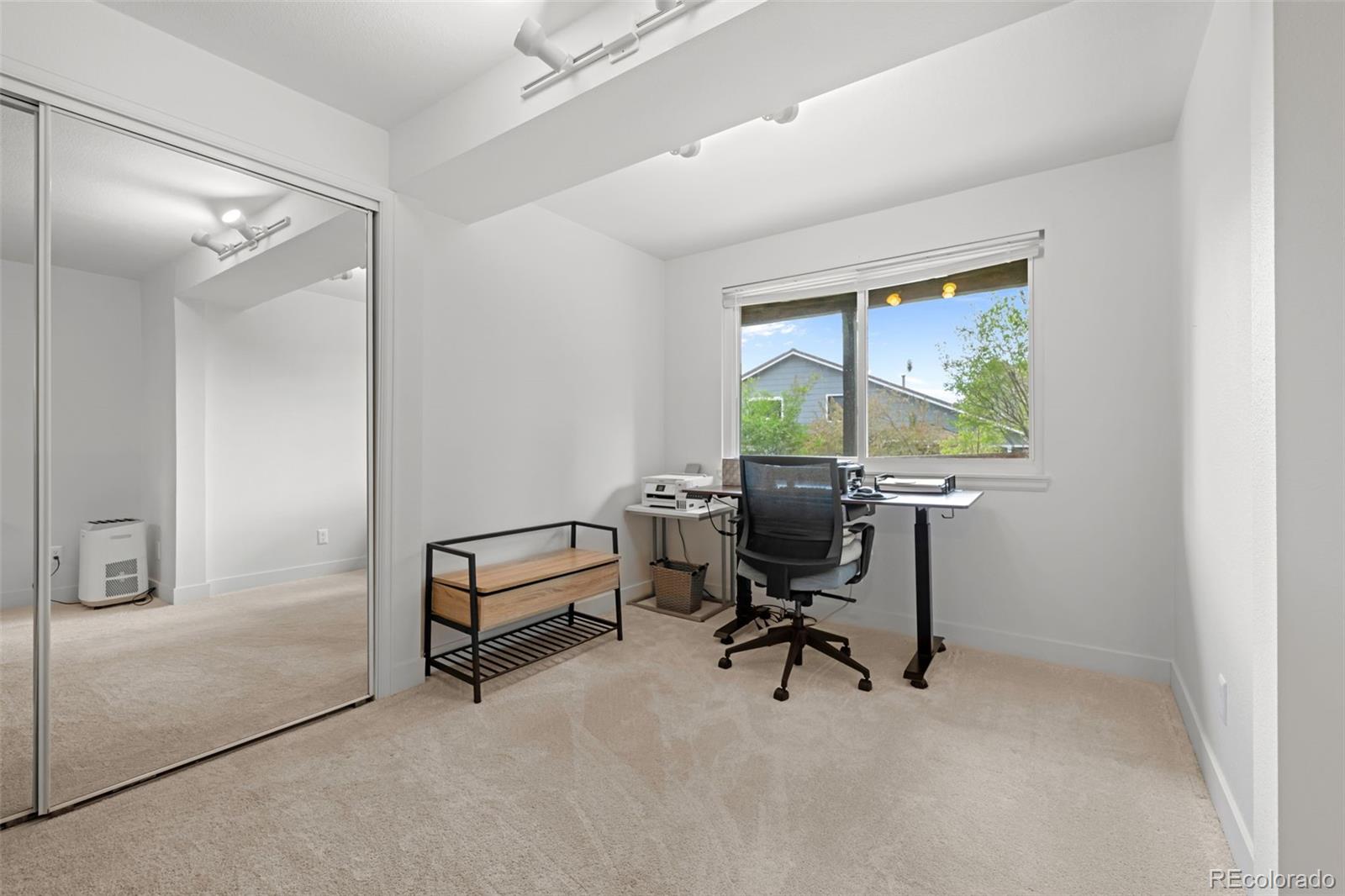 755 Old Stone Drive Highlands Ranch, CO 80126 - Photo 35 of 44 a view of a workspace with a window