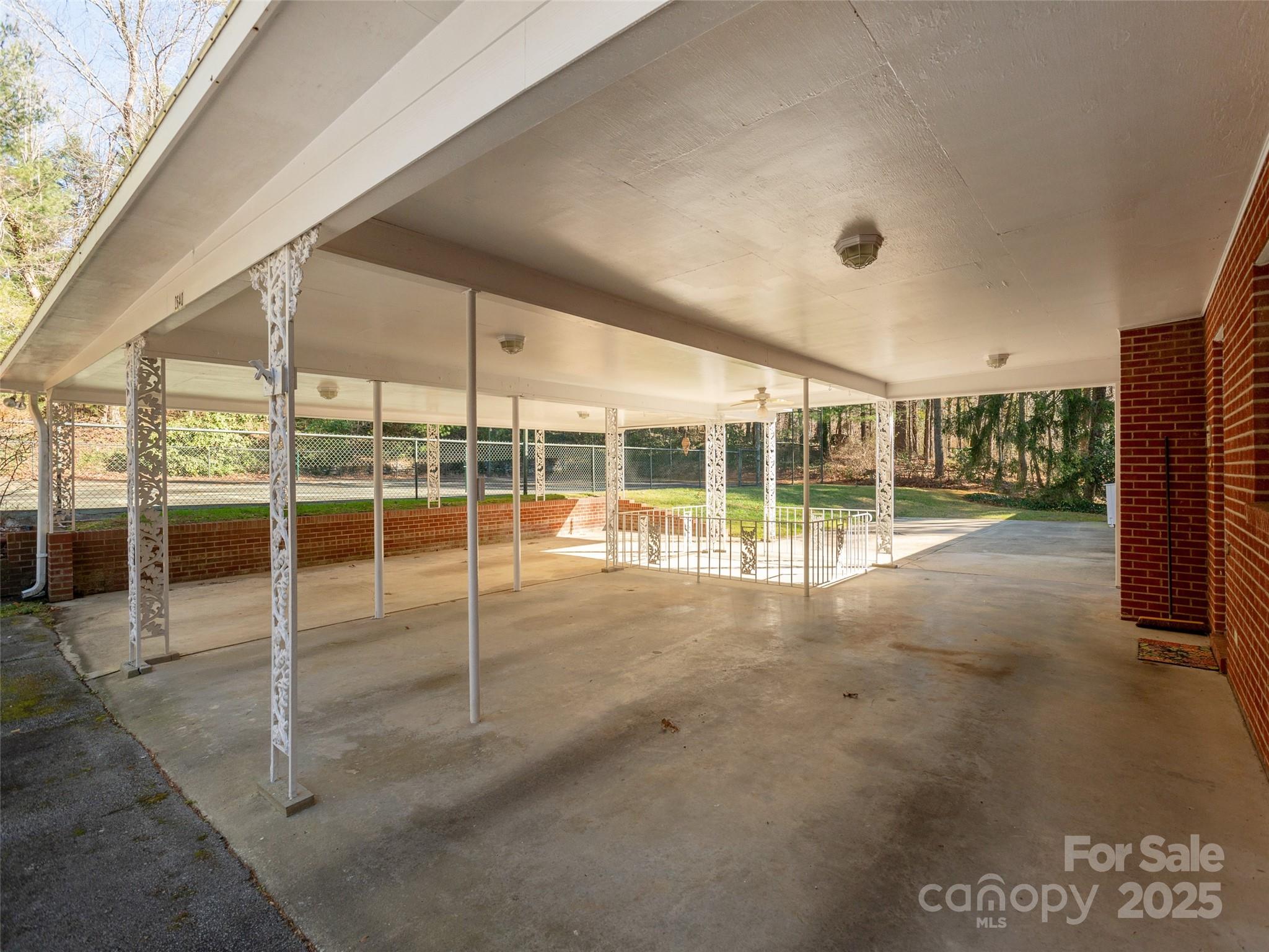 2640 Haywood Road Hendersonville, NC 28791 - Photo 36 of 41 a view of an empty room with floor to ceiling window
